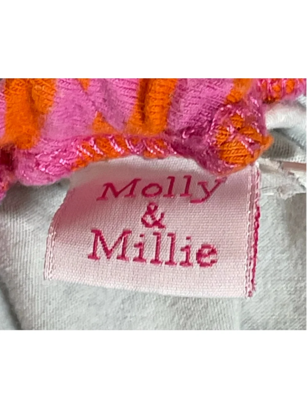 Girls Molly & Millie Casual Dress 2T Polka Dot ruffle dog boutique